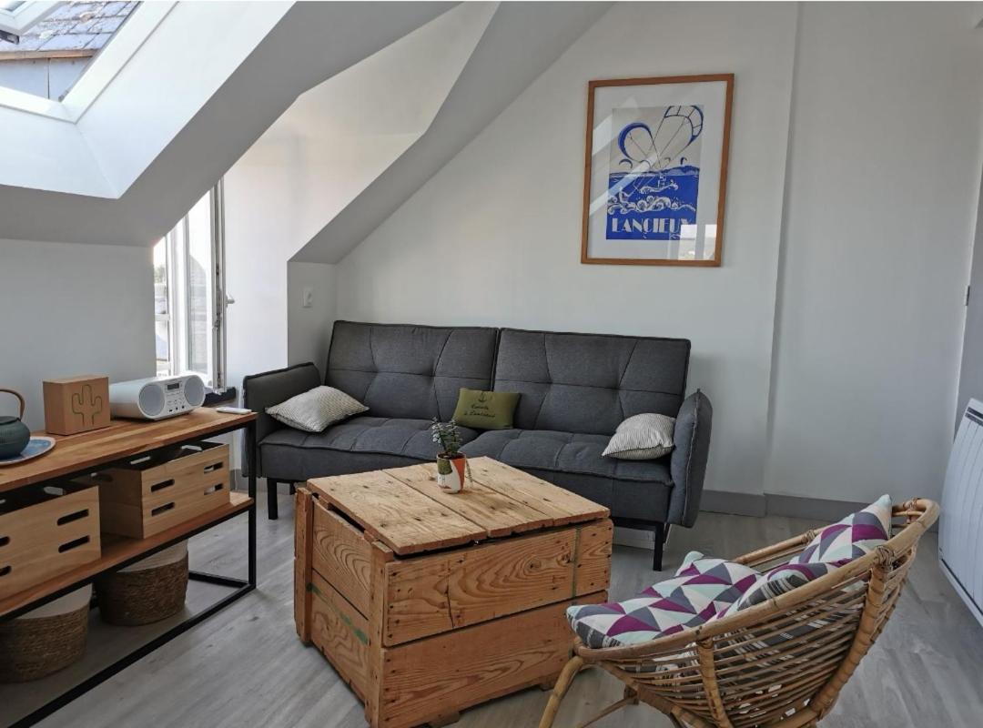 Studio cosy au bord de mer Leilighet Lancieux Eksteriør bilde